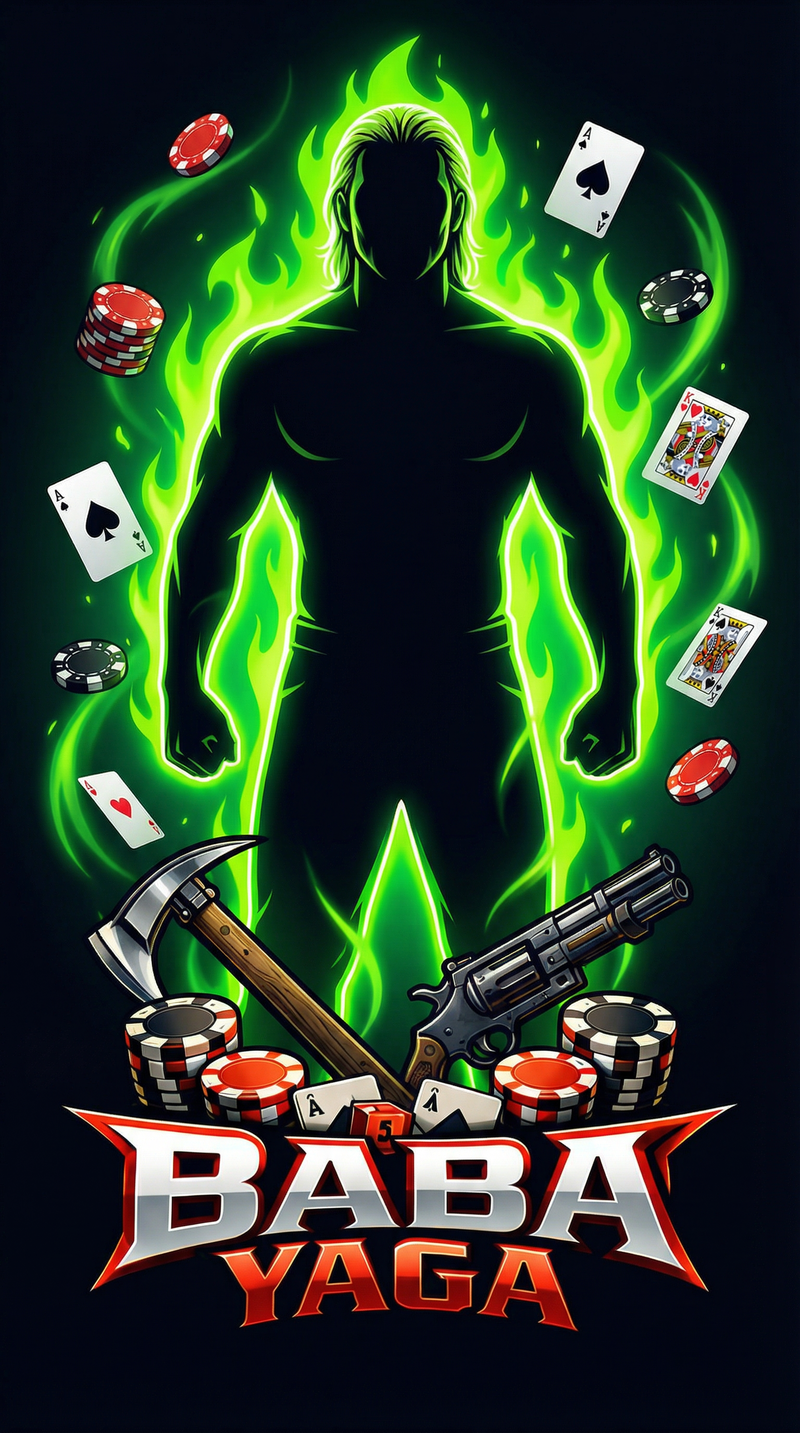 Baba Yaga casino yayıncı silüeti